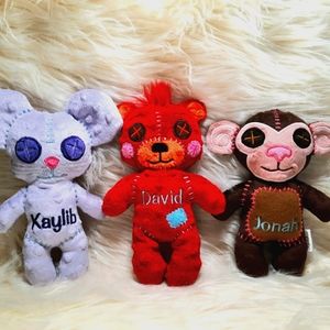 COPY - Cocomelon bear mouse or monkey plush